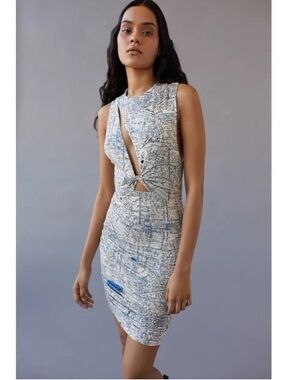 Urban Outfitters - Mini Ruched Dress